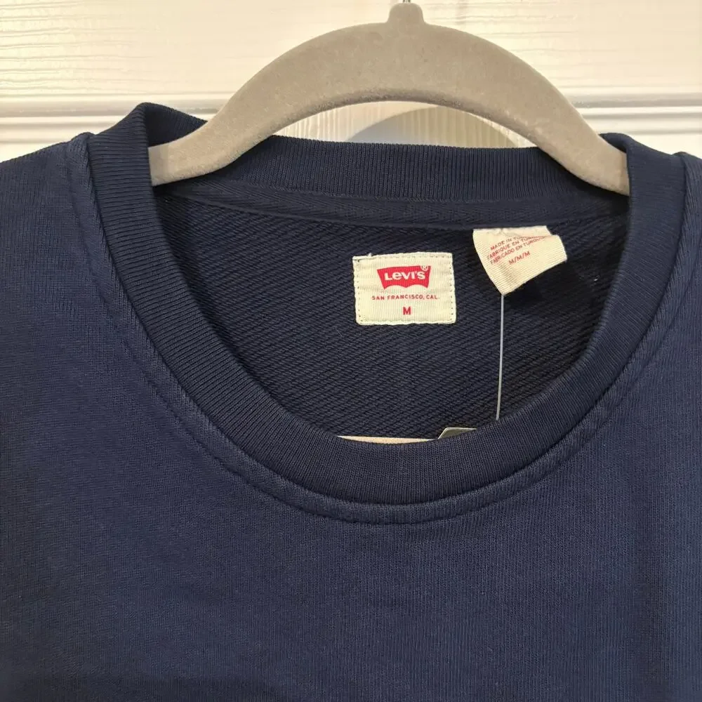Levi's Pullover Logo Crewneck Navy Medium